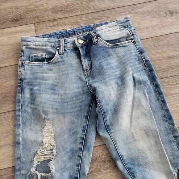 Blank NYC crop jeans size 26 light blue - Picture 7 of 14